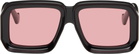 LOEWE Black Paula's Ibiza Dive In Mask Sunglasses