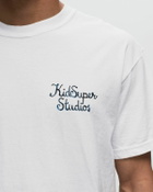 Kid Super Studios Script Logo Tee White Shortsleeves