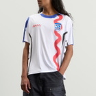 Navinder Nangla Men's Ingerlund Foootball Jersey in White/Blue/Red