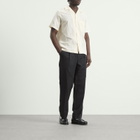 Portuguese Flannel Men's Duke Embroidered Vacation Shirt in Ecru
