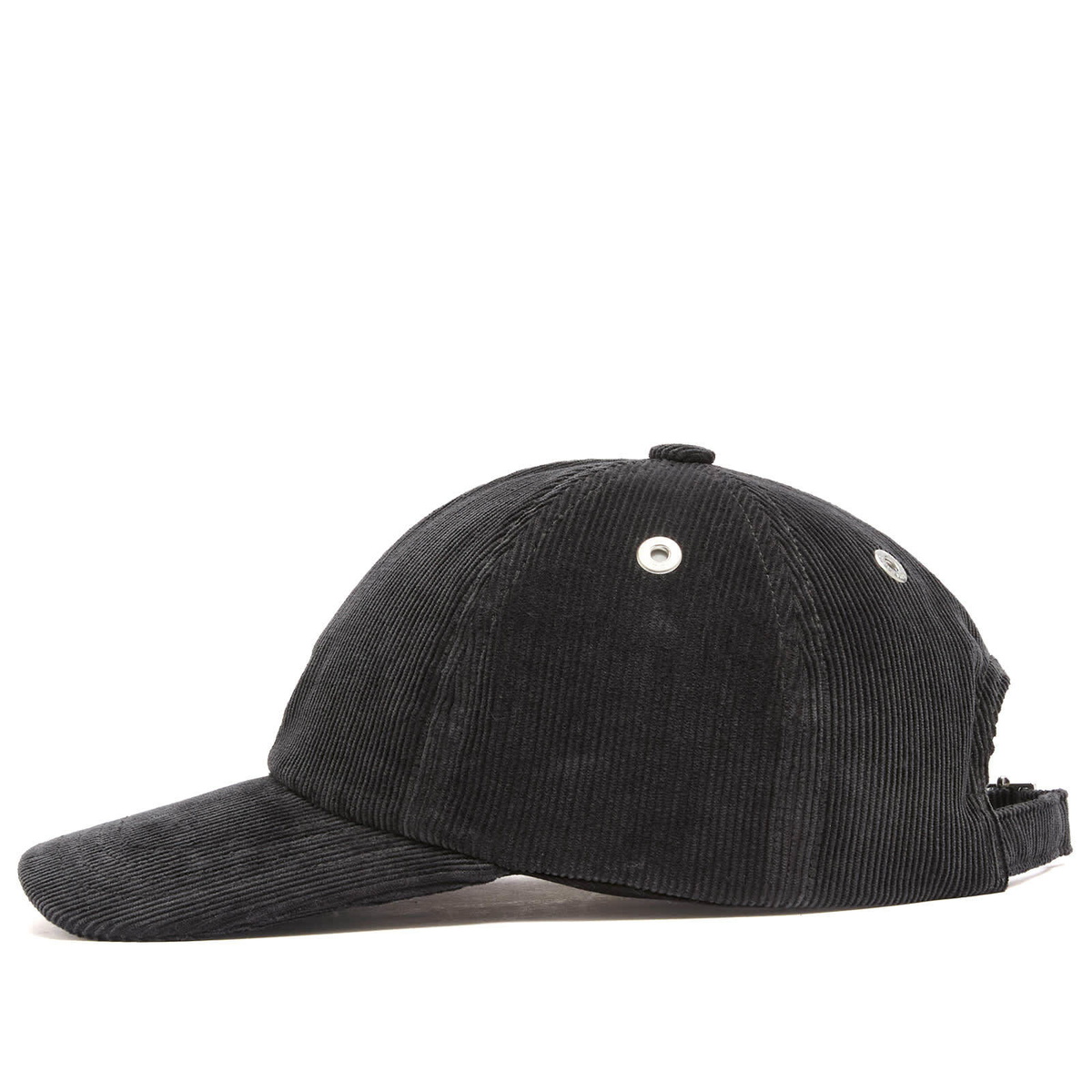 Ami Paris コーデュロイキャップ AMI Paris Men's Fine Corduroy Velvet Cap in Anthracite AMI
