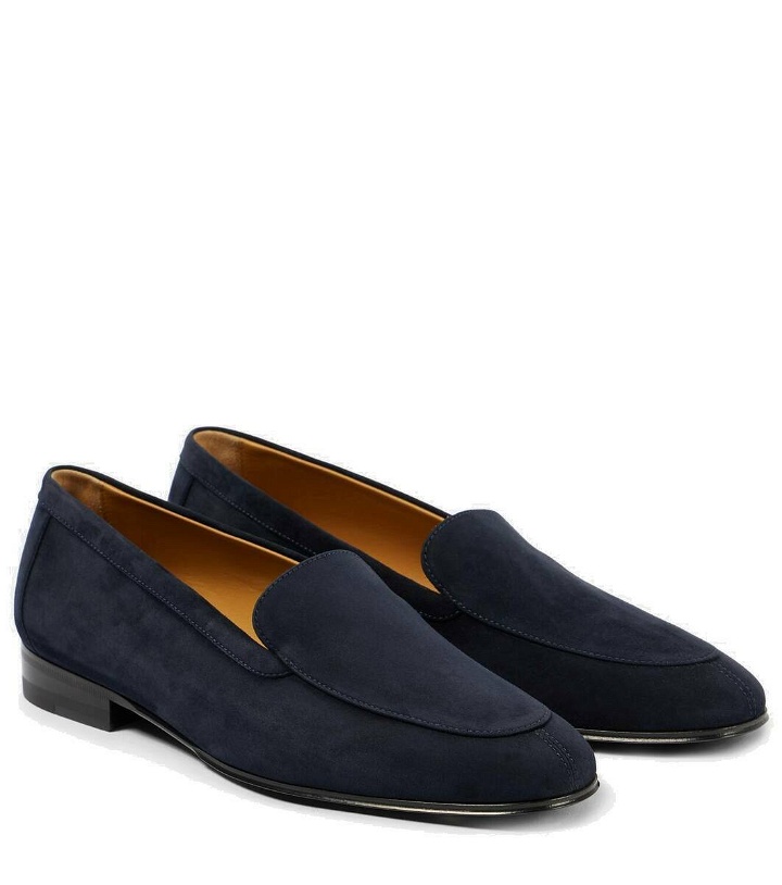 Photo: The Row Sophie suede loafers