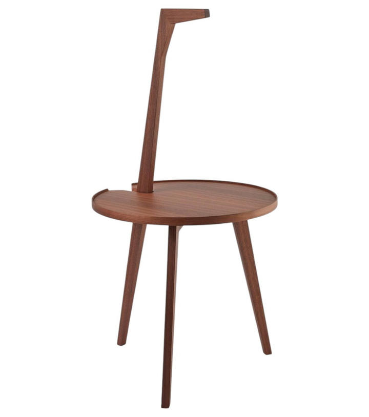 Photo: Cassina Cicognino walnut side table