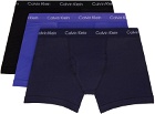 Calvin Klein Underwear Three-Pack Multicolor Boxer Briefs