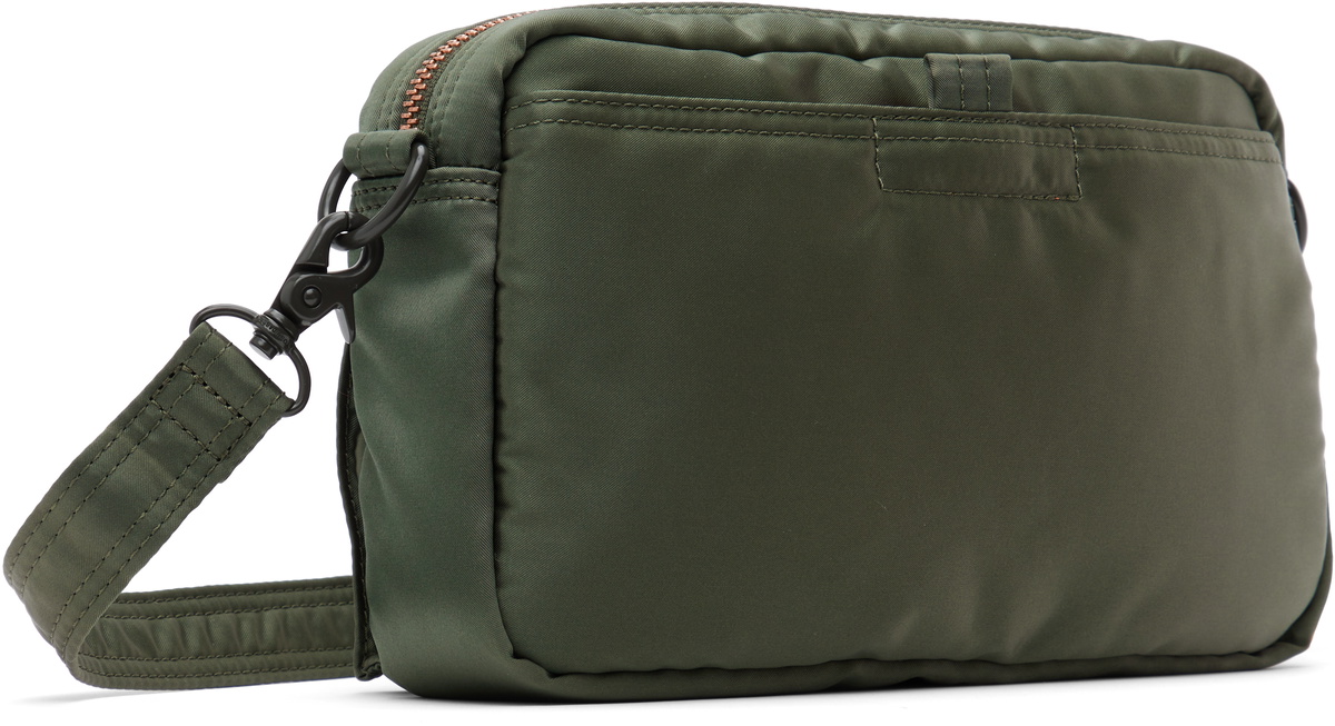 PORTER - Yoshida & Co Khaki Tanker Sling Bag