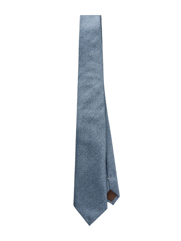 Photo: Canali - 8cm Woven Silk Tie