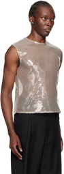 16Arlington SSENSE Exclusive Taupe Ikon Tank Top