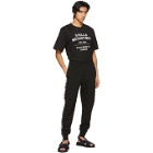 Stella McCartney Black Shared 23 OBS Knitted Band Lounge Pants