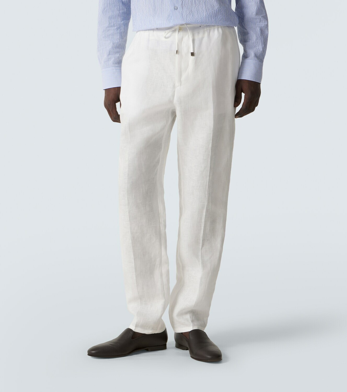 Etro Linen slim pants