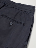 OFFICINE GÉNÉRALE - Jay Garment-Dyed Lyocell Drawstring Shorts - Blue