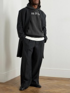 Fear of God - Printed Cotton-Jersey Hoodie - Black