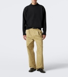 Auralee Pleated cotton chinos