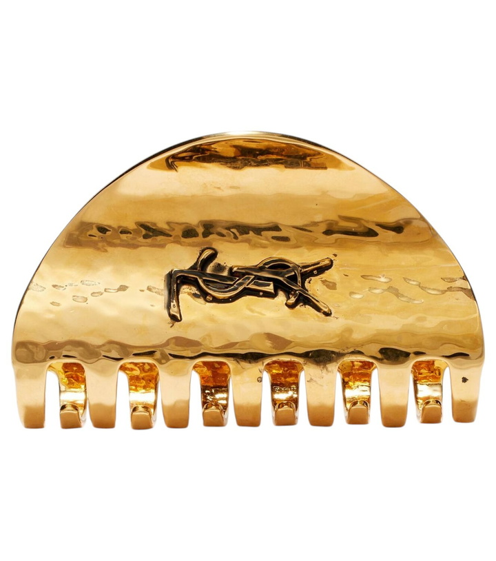 Photo: Saint Laurent Cassandre hair clip