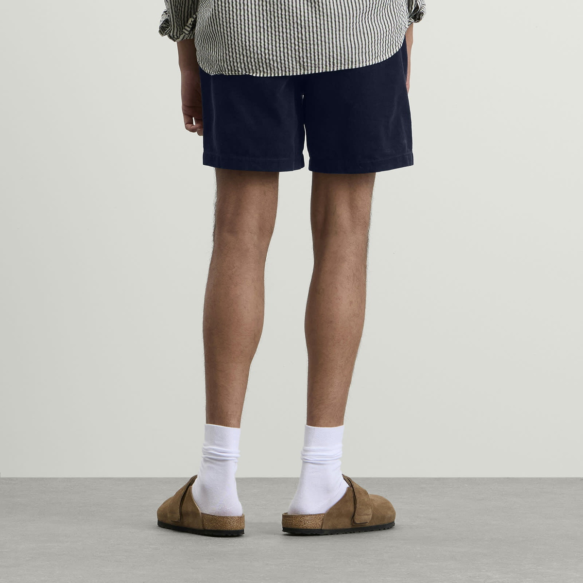 Polo Ralph Lauren Men's Micro Corduroy Shorts in Newport Navy