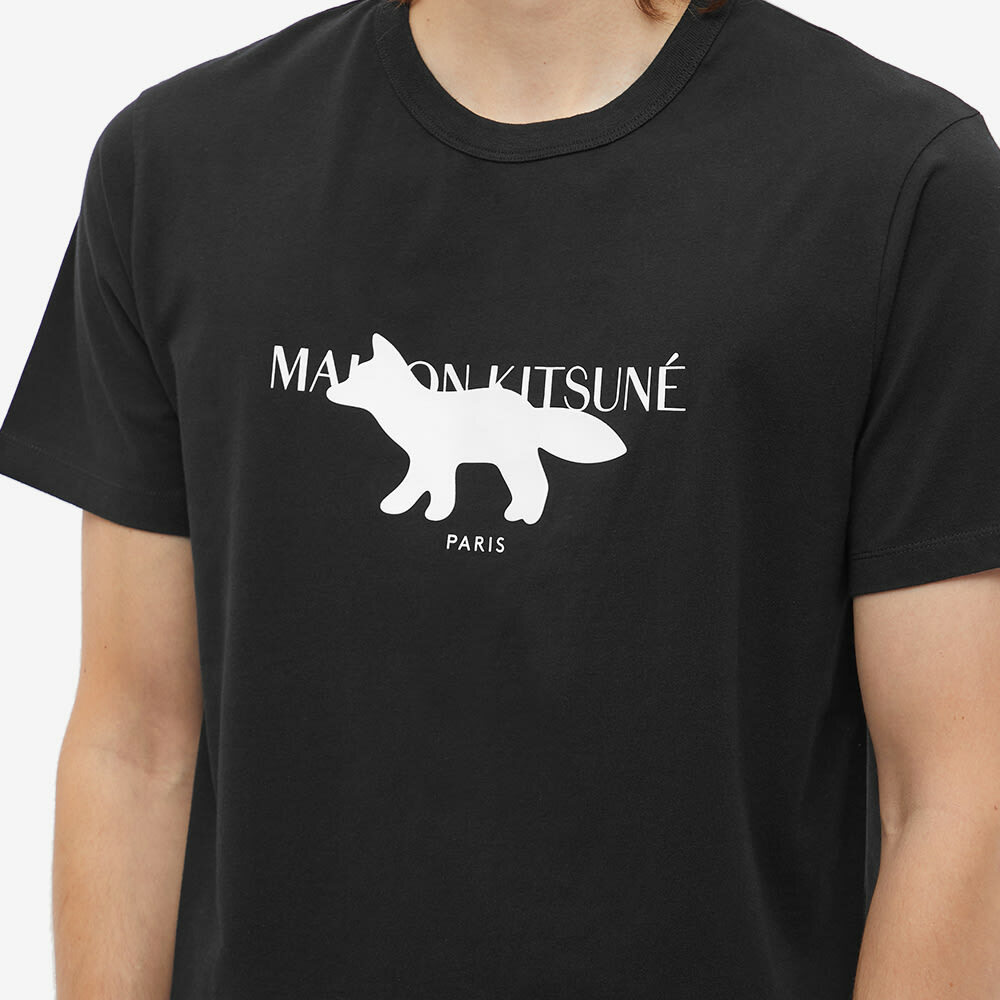 ★【MAISON KITSUNE】★Profile Fox Stamp Classic T Whit.e★ MAISON KITSUNÉ】FOX STAMP CLASSIC TEE-SHIRT | M