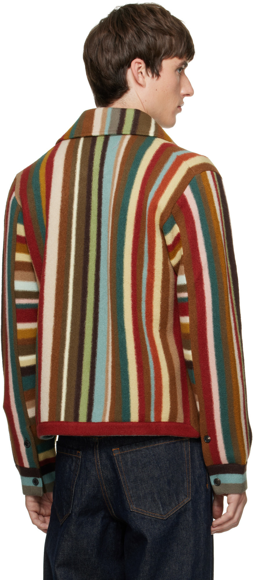Paul Smith Multicolor Zip Thru Sweater