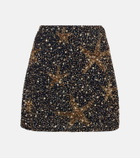 Rixo Minna sequined miniskirt