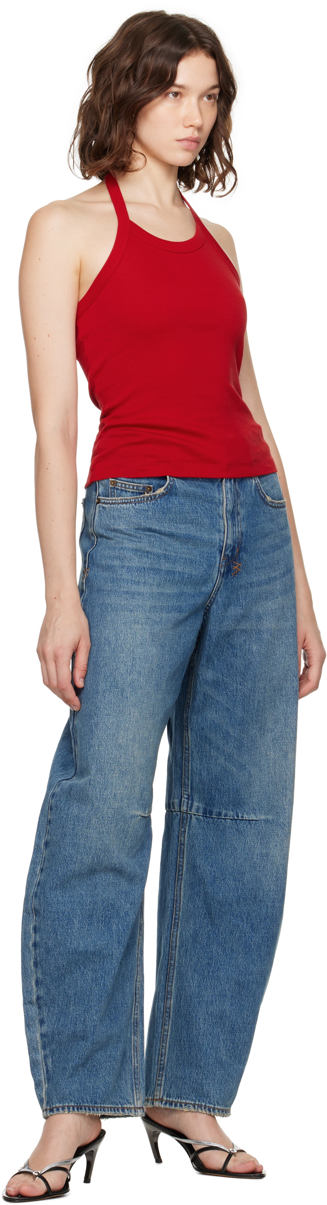 Ksubi Blue Barrel Jeans
