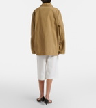 The Row Faldra cotton Bermuda shorts
