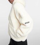Balenciaga Outerwear faux-shearling hoodie