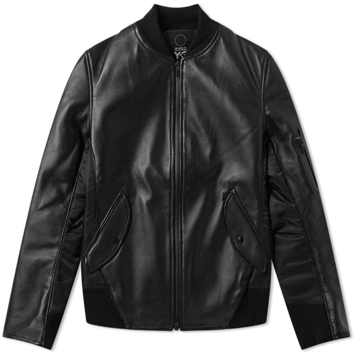 Photo: Y-3 Bonded Leather Jacket
