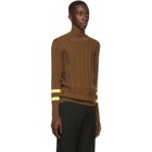 Paul Smith Orange Funnel Neck Sweater