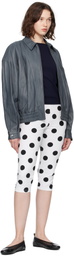 Paloma Wool Blue Lora Leather Jacket
