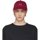 Noah NYC Burgundy Core Logo Cap