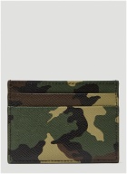 Camouflage Card Holder in Green