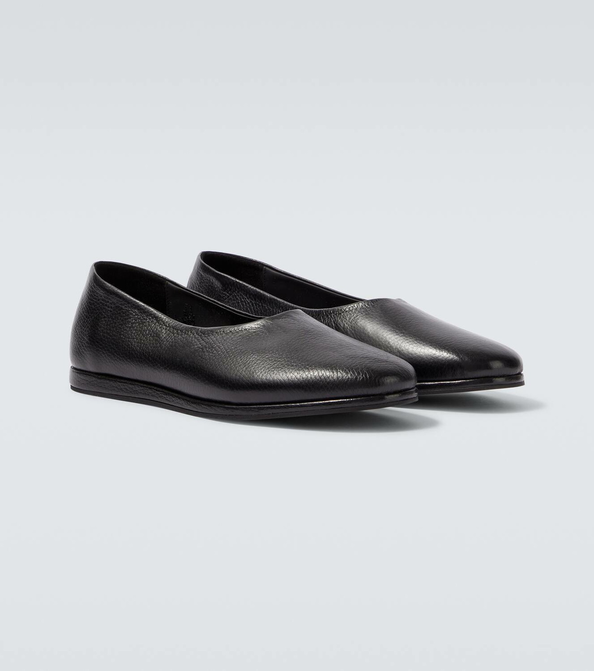 Saman Amel City leather slip-on shoes Saman Amel display picture 1