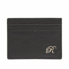 Ronning Men's Leather Card Holder in Black 