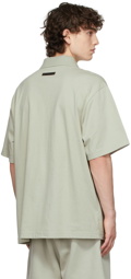 Essentials SSENSE Exclusive Green Jersey Polo