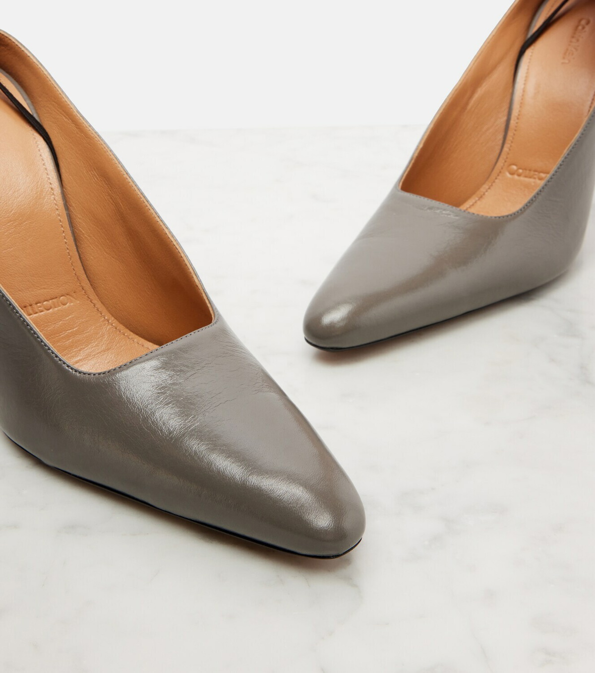 Calvin Klein Collection Suki leather pumps