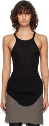 Rick Owens DRKSHDW Black Temple Racer Back Tank Top