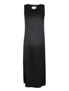 MM6 Maison Margiela Side-slit Sleeveless Midi Dress