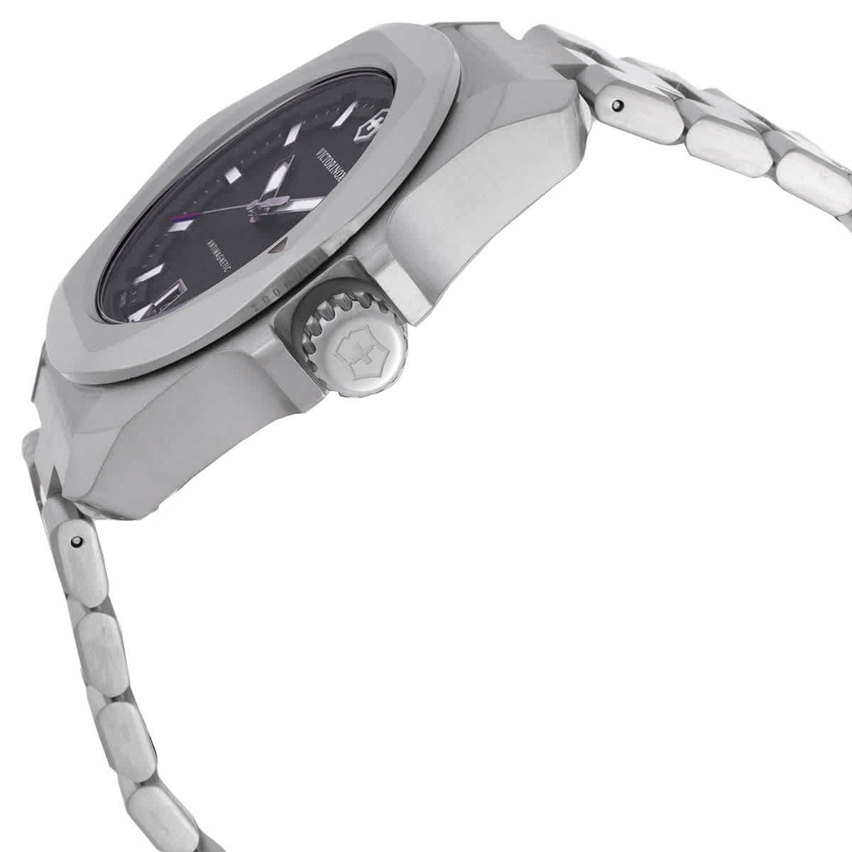 Victorinox I.N.O.X. Quartz Black Dial Mens Watch 242030
