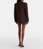 Slvrlake Micro denim miniskirt
