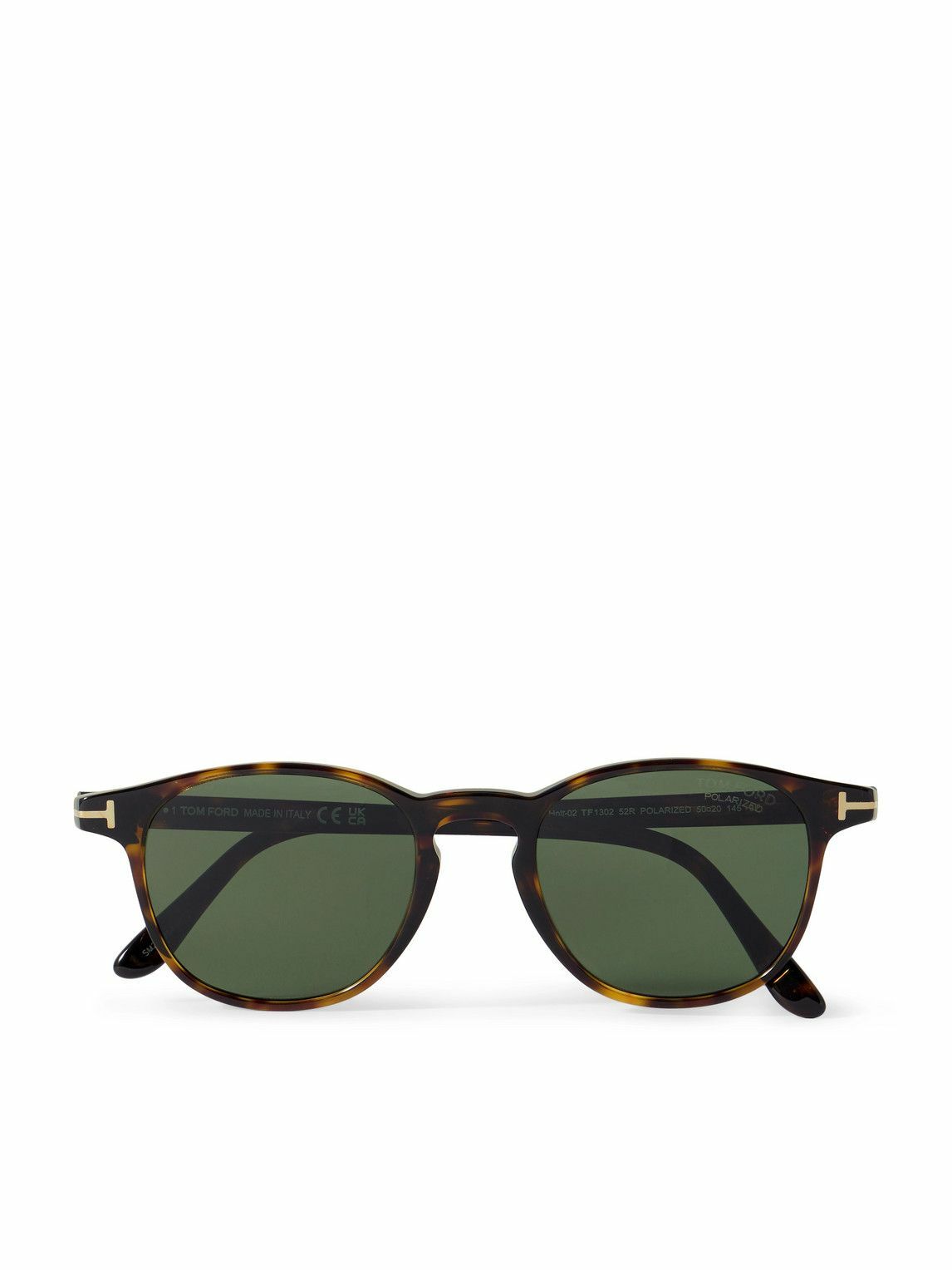TOM FORD - Andrea-02 Round-Frame Acetate Sunglasses - Black TOM FORD