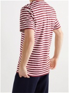 SCHIESSER - George Striped Cotton-Jersey T-Shirt - Red