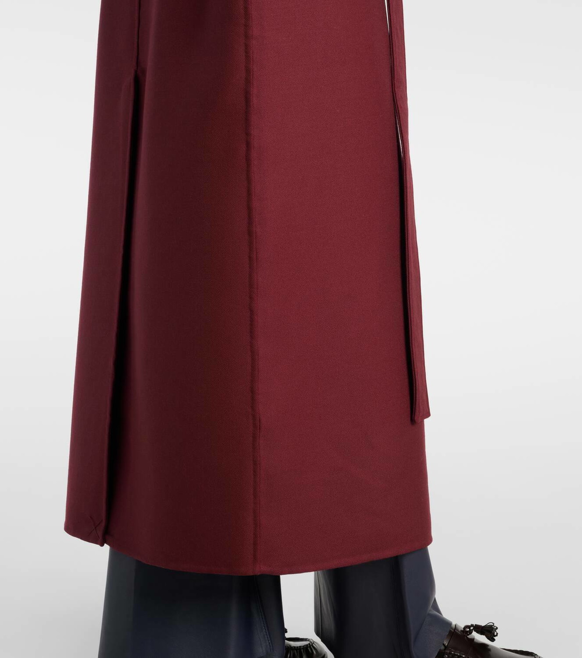 CO Double-breasted virgin wool coat