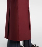CO Double-breasted virgin wool coat