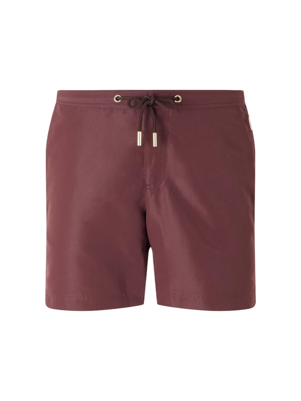 Photo: Orlebar Brown - Bulldog Mid-Length Shell Swim Shorts - Burgundy