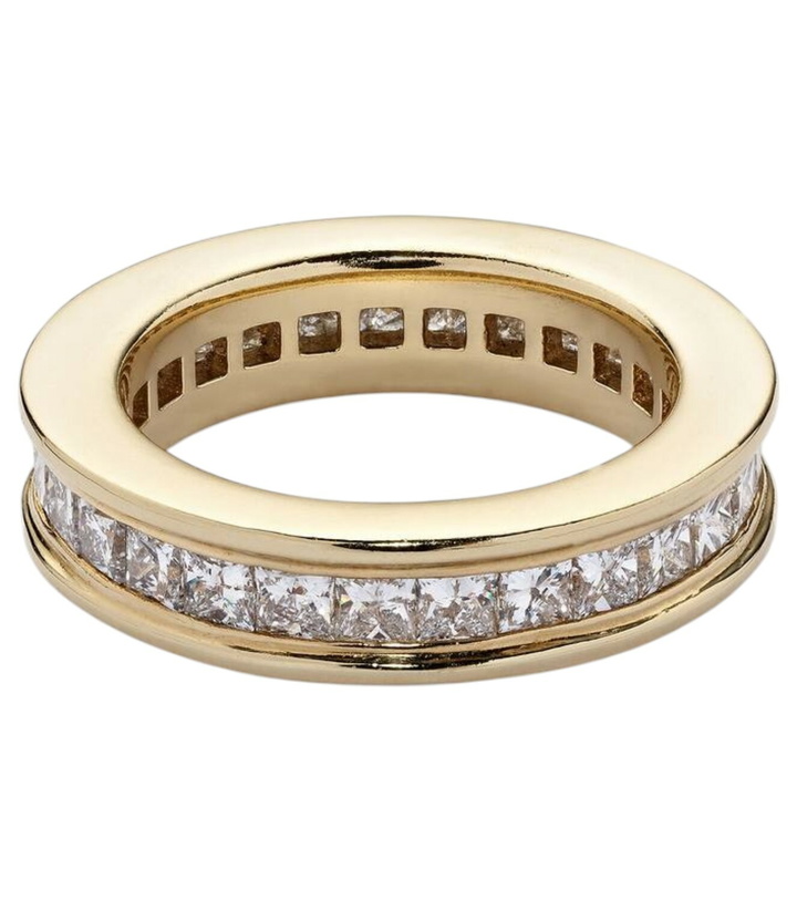 Maison Margiela Fine Jewellery White Gold Half-Pave Diamond 