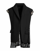 Sacai Womens Mini dress in Black