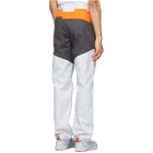 Affix Grey and Orange Work Trousers