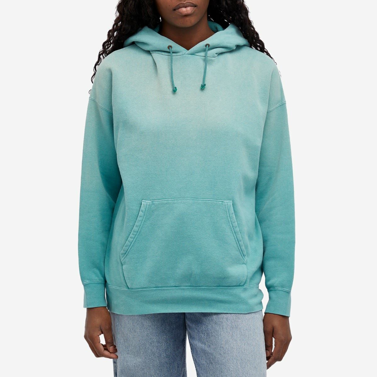 Visvim Women's Amplus Hoodie in Light Green