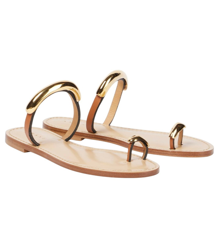 Photo: Amanu Samburu embellished leather sandals