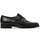 Tricker's - Leavenworth Leather Monk-Strap Shoes - Black
