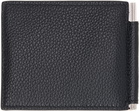 TOM FORD Black Soft Grain Leather Money Clip Wallet