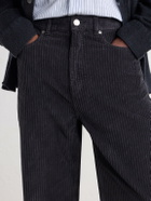 mfpen - Straight-Leg Cotton-Corduroy Trousers - Black